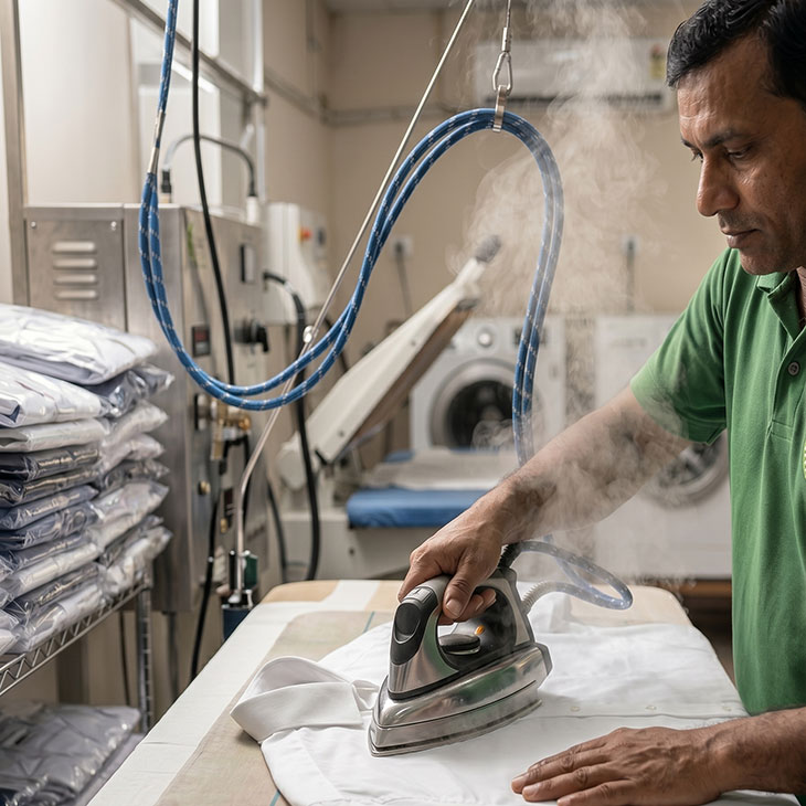 Premium Steam Ironing
