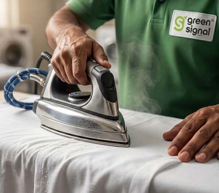 Genuine Steam Ironing
